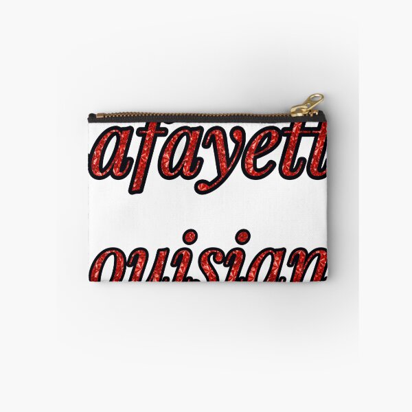 Item preview, Lafayette Louisiana City Name With Red Rhinestone designed and sold by TheIconSmith.