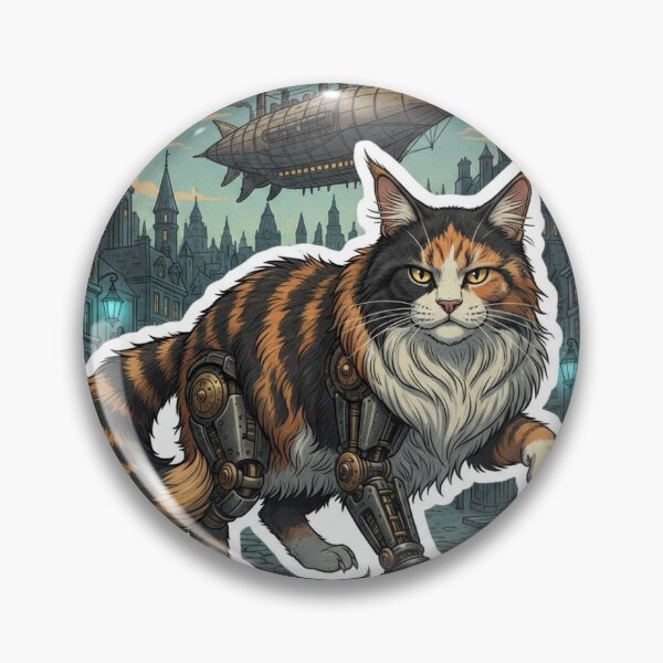 Item preview, Steampunk Cat designed and sold by RGreen101.