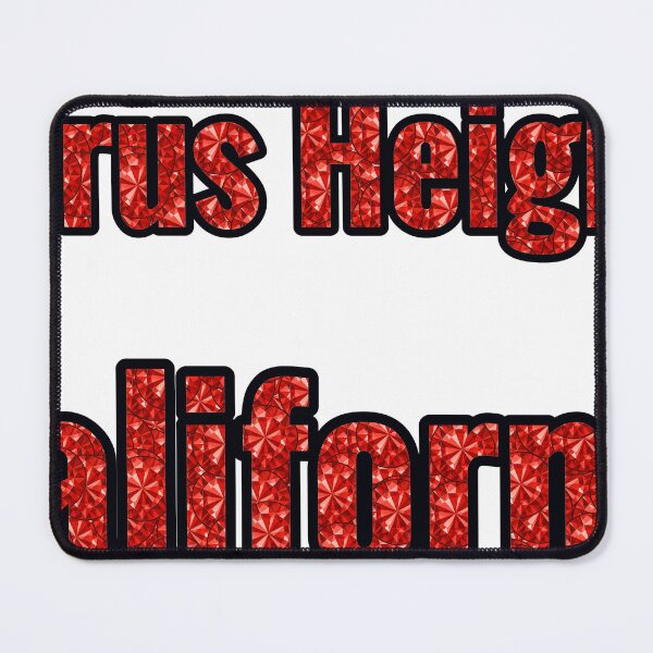 Item preview, Citrus Heights California City Name With Red Rhinestone designed and sold by TheIconSmith.
