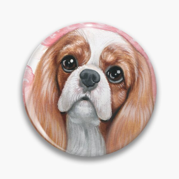 Item preview, Blenheim cavalier sakura cherry blossoms designed and sold by jollyinu.