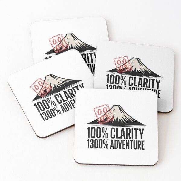 Item preview, Sober Living Outdoor Adventure with 100 Percent Clarity designed and sold by SplashTastic.