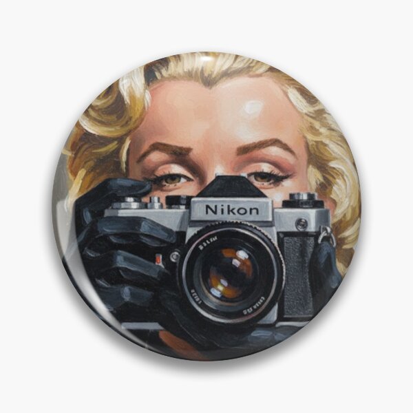 Item preview, The Icon's Eye: Marilyn Monroe Vintage Camera Art designed and sold by Art's Diner.