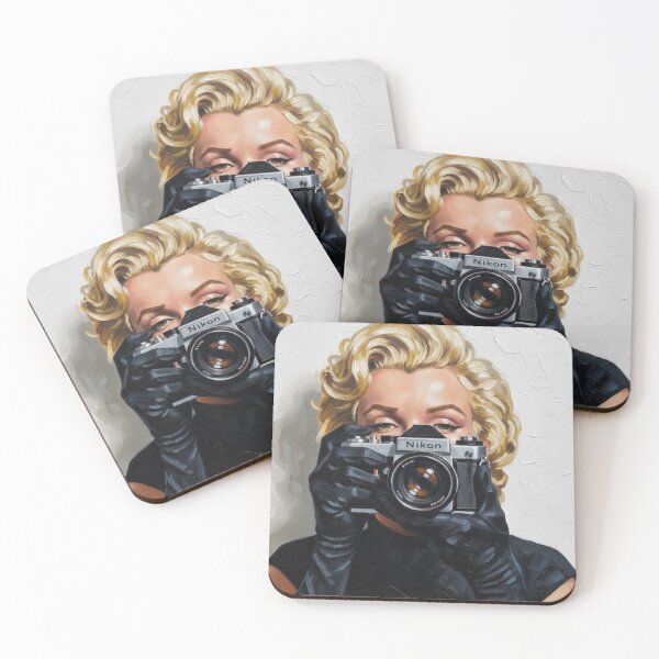 Item preview, The Icon's Eye: Marilyn Monroe Vintage Camera Art designed and sold by Art's Diner.