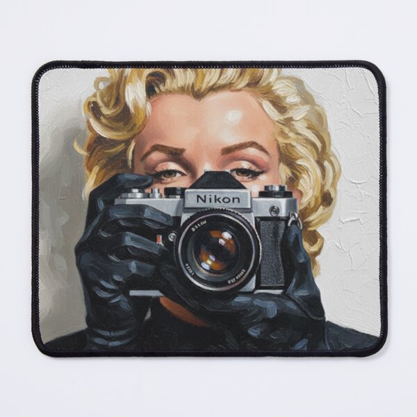 Item preview, The Icon's Eye: Marilyn Monroe Vintage Camera Art designed and sold by Art's Diner.