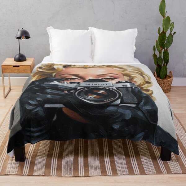 Item preview, The Icon's Eye: Marilyn Monroe Vintage Camera Art designed and sold by Art's Diner.