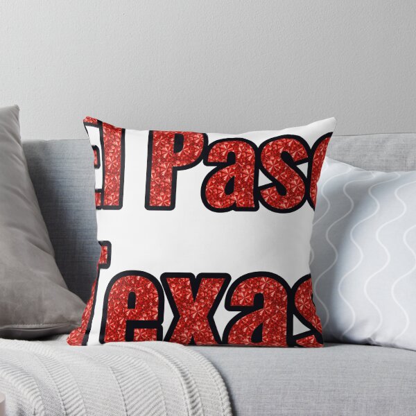 Item preview, El Paso Texas City Name With Red Rhinestone designed and sold by TheIconSmith.