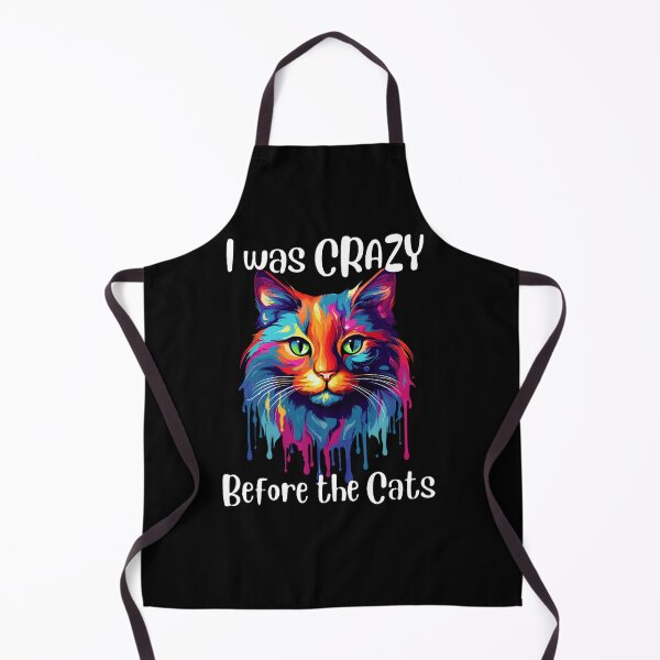 Item preview, Funny Painted Cat Crazy Lover Comedy T-Shirt Tee designed and sold by FunnyTeeShirtuk.