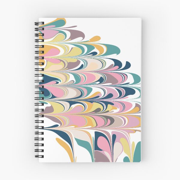 Item preview, Pretty Marbled Abstract Design in Bright Pastel Colors designed and sold by JuneJournal.