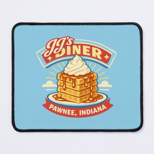 Item preview, JJs Diner Pawnee Indiana Waffles designed and sold by agearb.