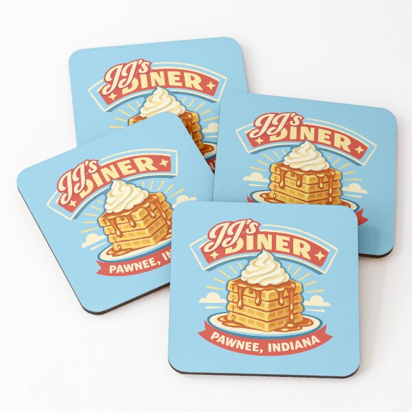 Item preview, JJs Diner Pawnee Indiana Waffles designed and sold by agearb.