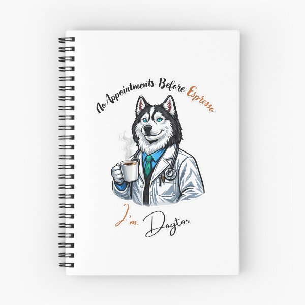 Item preview, No Appointments Before Espresso – I’m a Dogtor Funny Coffee Dog Design designed and sold by It's Bro Brand ★ ★ ★ ★ ★.