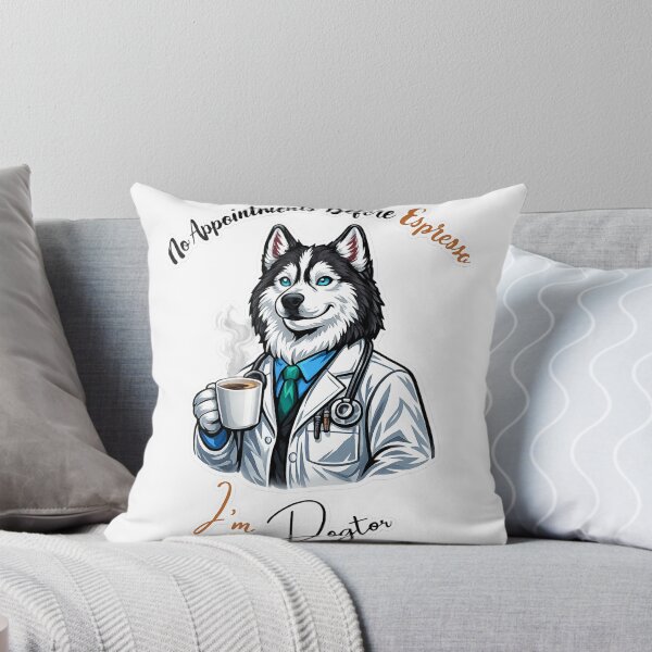 Item preview, No Appointments Before Espresso – I’m a Dogtor Funny Coffee Dog Design designed and sold by It's Bro Brand ★ ★ ★ ★ ★.
