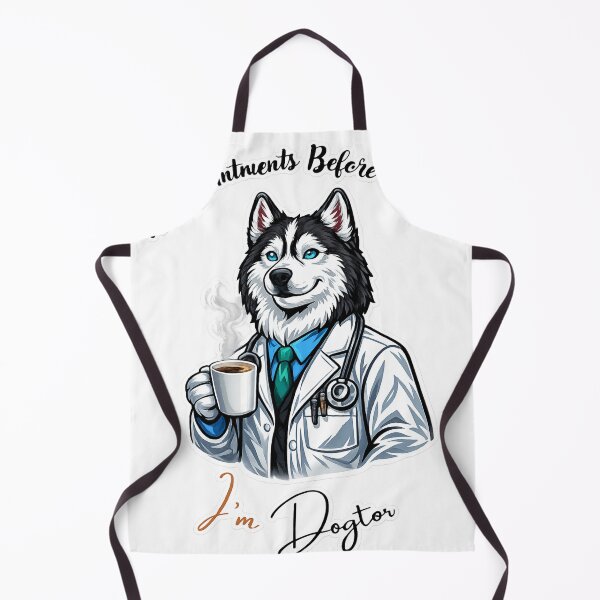 Item preview, No Appointments Before Espresso – I’m a Dogtor Funny Coffee Dog Design designed and sold by It's Bro Brand ★ ★ ★ ★ ★.