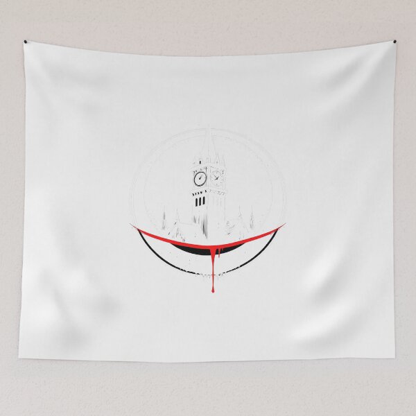 Item preview, BOTC - A Blood splattered clocktower - The White Tower Seal designed and sold by creative-cub.