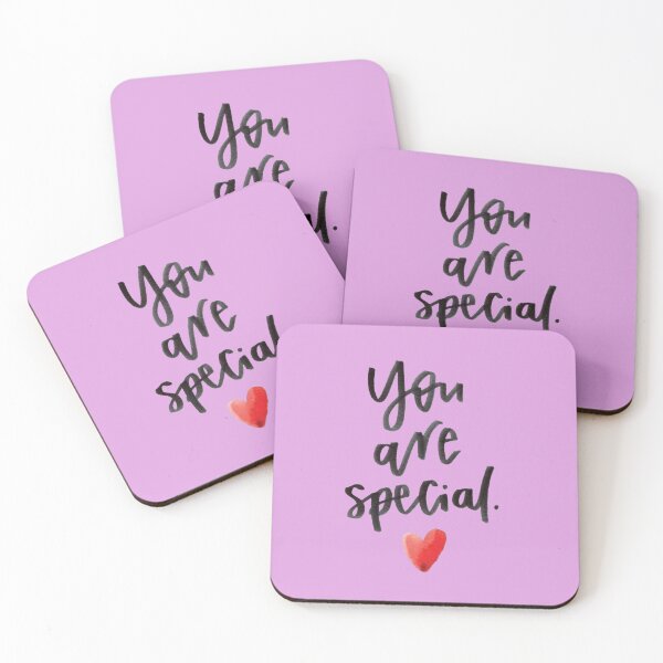 Item preview, You Are Special Minimalist Watercolor Heart Quote designed and sold by GunnuDesigns.