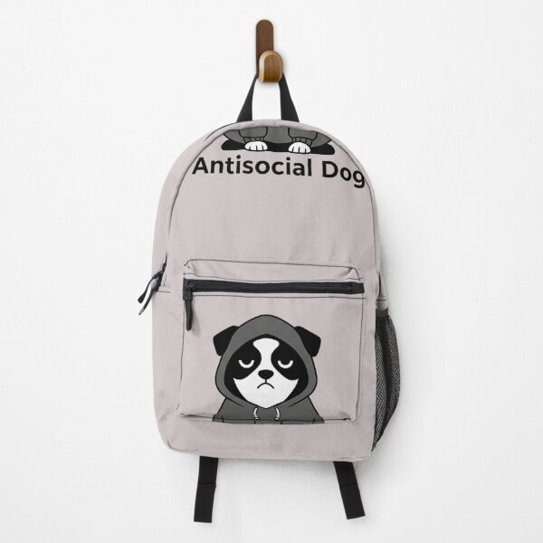 Item preview, Antisocial Dog Sticker – Introvert Shirt Pet Owner designed and sold by ZyxDes.