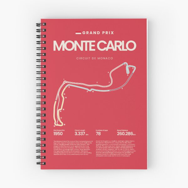Item preview, Circuit de Monaco, Monte Carlo Motorsport Grand Prix Racing Map designed and sold by archetype prints.