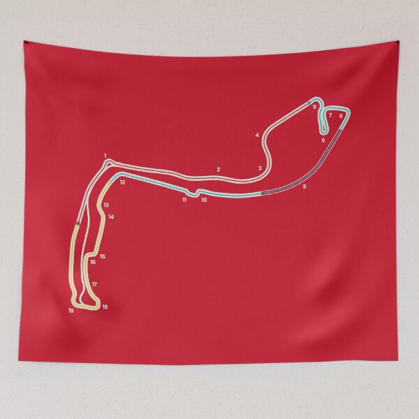 Item preview, Circuit de Monaco, Monte Carlo Motorsport Grand Prix Racing Map designed and sold by archetype prints.