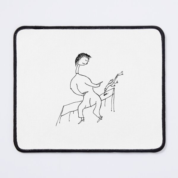 Item preview, Hi There — Minimal Line Drawing of Gentle Connection designed and sold by ODDSPARK.