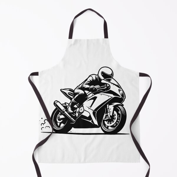 Item preview, Sport Motorcycle Silhouette designed and sold by SunDrift.