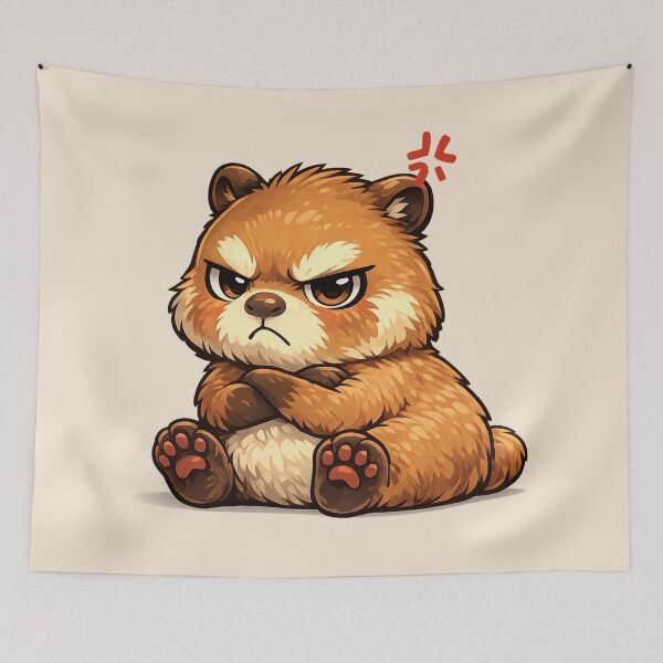 Item preview, Grumpy Capybara Cub designed and sold by Ivy-Triggs.