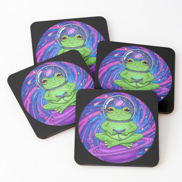 Item preview, Galaxy Gamer Frog | Cute Space Gaming Frog Aesthetic designed and sold by SunnyIris.