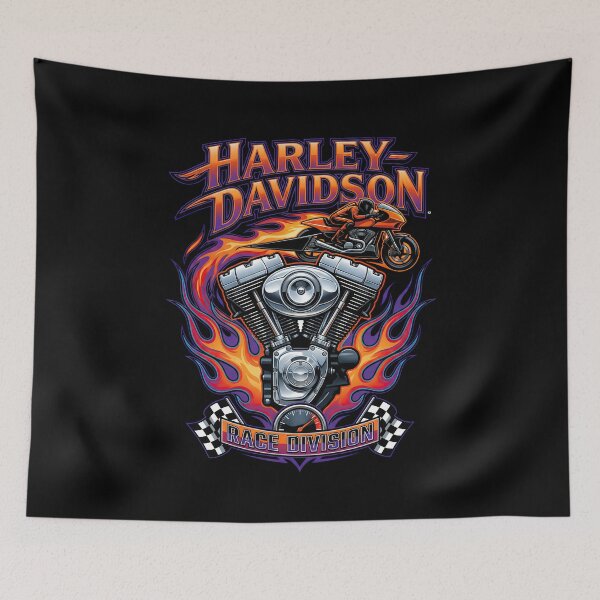 Item preview, Harley Davidson Custom Chopper Skull Graphic designed and sold by enzoade.