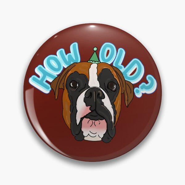 Item preview, How old?! designed and sold by boxer-on-board.
