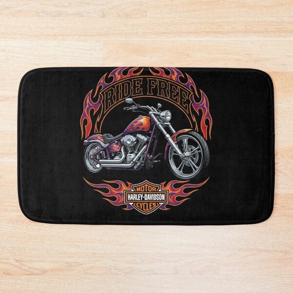 Item preview, Harley Davidson American Steel Motorcycle Illustration designed and sold by enzoade.