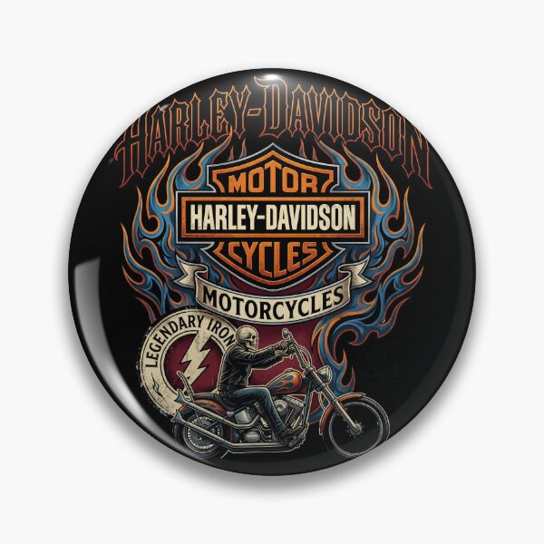 Item preview, Harley Davidson Iron Rider Biker Graphic designed and sold by enzoade.