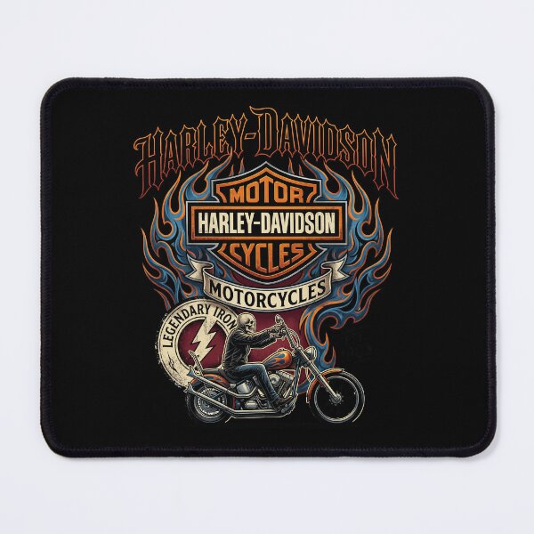Item preview, Harley Davidson Iron Rider Biker Graphic designed and sold by enzoade.