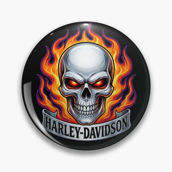 Item preview, Harley Davidson Eagle Rider Motorcycle Illustration designed and sold by enzoade.
