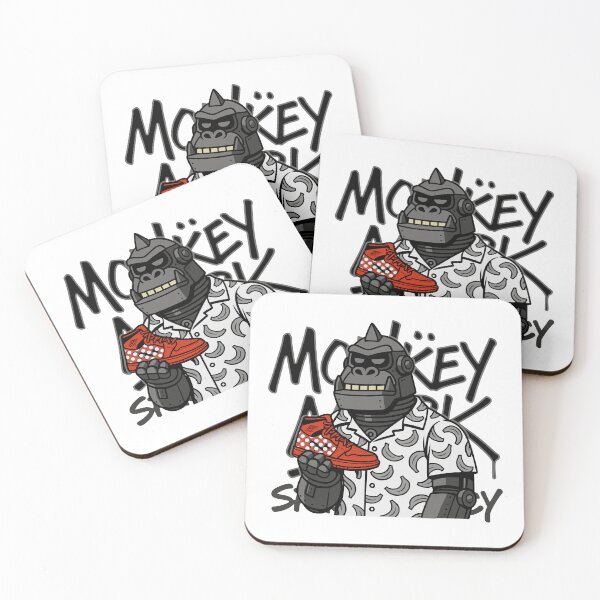 Item preview, MONKEY MARK – Robot Ape Sneaker Style designed and sold by DixTartare.