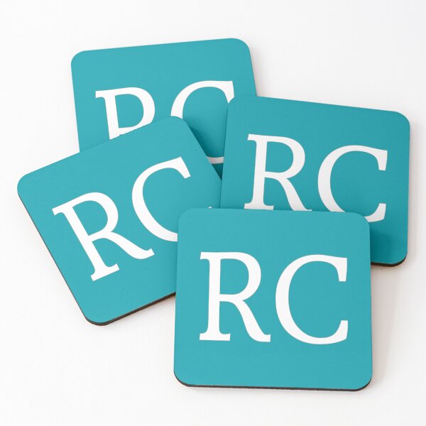 Artikelvorschau, RC-Initialen-Monogramm-elegante weiße Buchstaben entworfen und verkauft von Jeallan Designs.