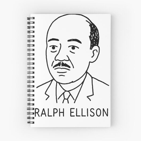 Item preview, Ralph Ellison Minimalist Portrait – Black and White Line Art Illustration designed and sold by Artsy-With.