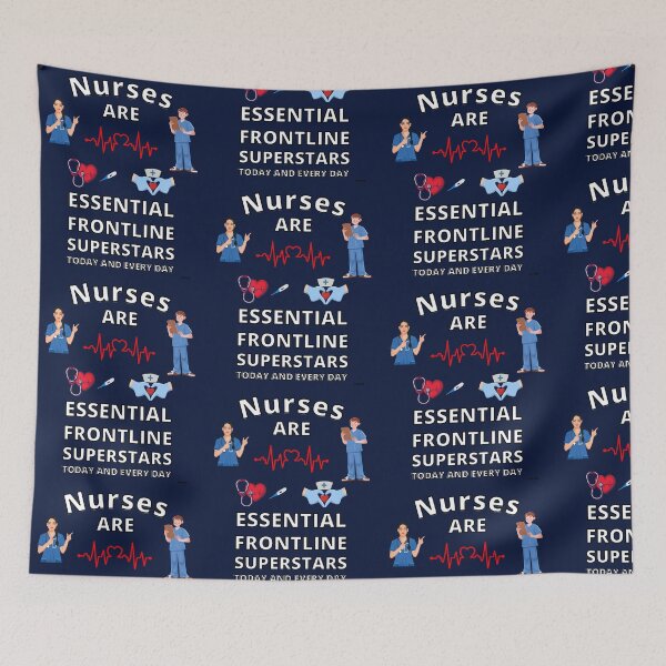 Item preview, Nurses are Frontline Superstars designed and sold by Sneableman58.