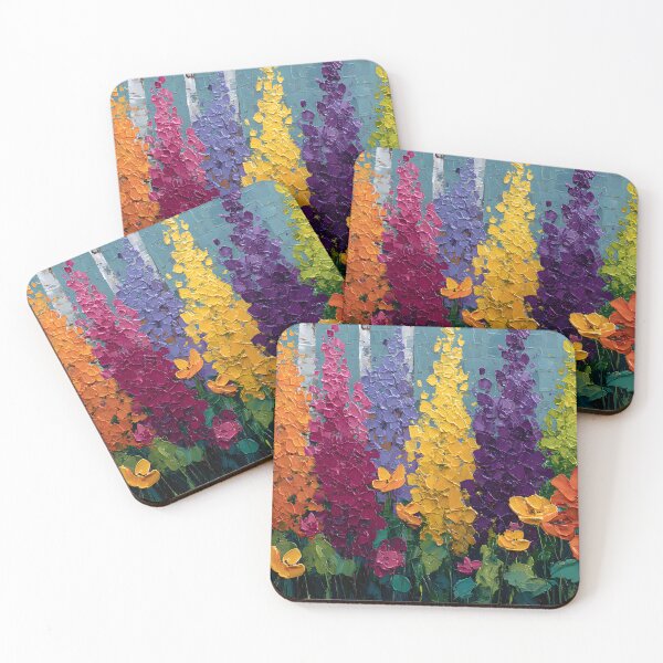 Item preview, Vibrant Garden of Lupines and Poppies designed and sold by daila70.