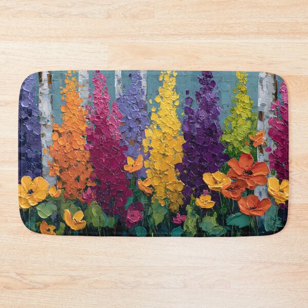 Item preview, Vibrant Garden of Lupines and Poppies designed and sold by daila70.