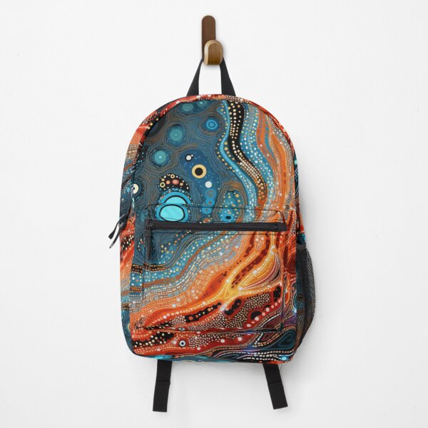 Item preview, Aboriginal Inspired Pattern - With Underwater Lava designed and sold by GrinGalore.
