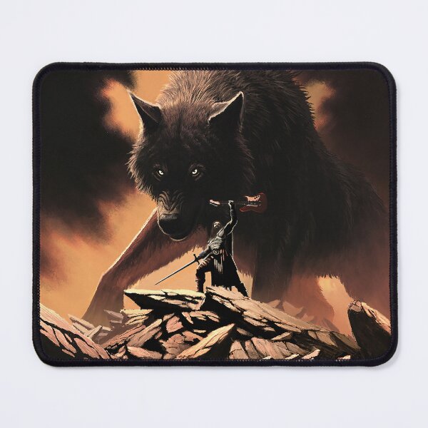 Item preview, Wolf Warrior of Hyperborea designed and sold by Art of Neale Rundgren.