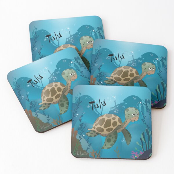 Item preview, Cartoon Turtle  - Tulu designed and sold by Ajforristalart.