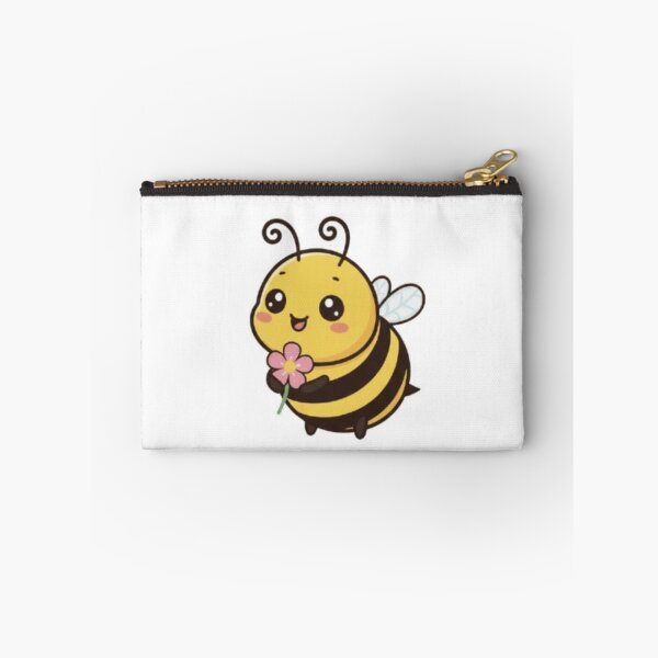 Item preview, Cute Kawaii Bee with Flower | Adorable Bumblebee Illustration designed and sold by SunnyIris.