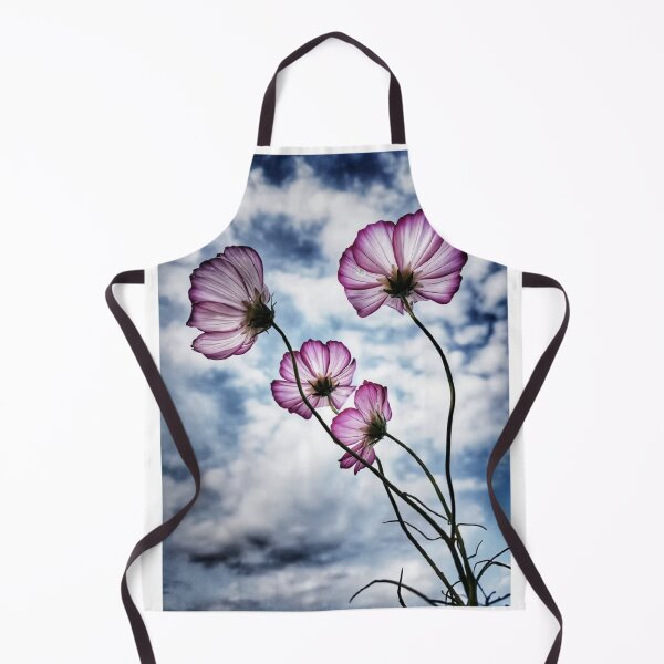 Item preview, Purple Flowers Against A Cloudy Sky Photographic Print designed and sold by Mother-Nature65.