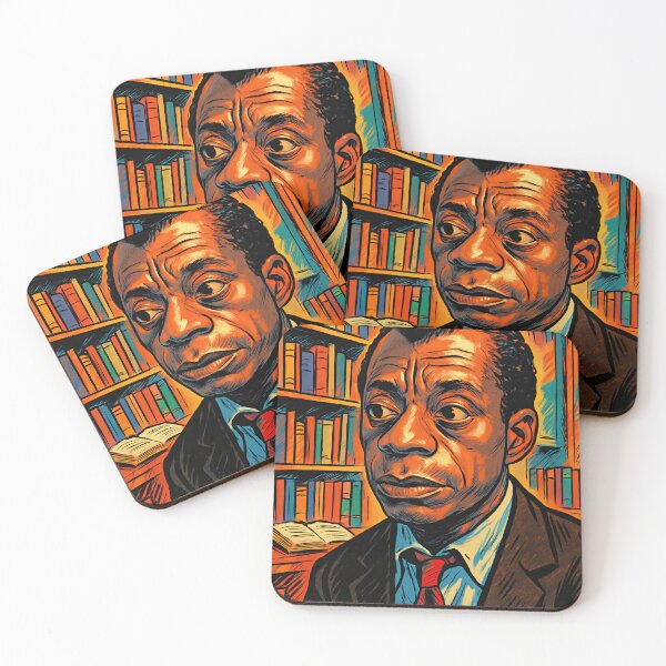 Item preview, James Baldwin, author  | Comics - Cartoon style designed and sold by ComicsFactory.