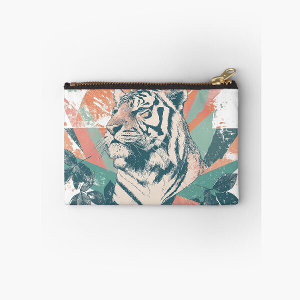 Item preview, Retro Tiger, worn nature designed and sold by raito-seven.