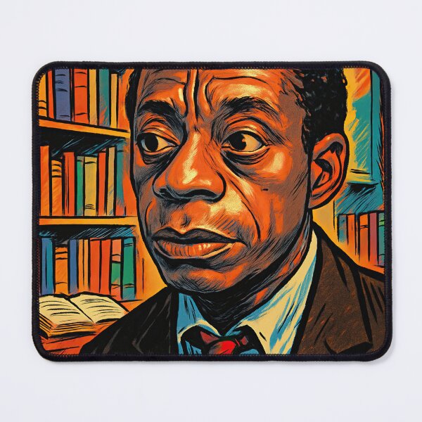 Item preview, James Baldwin, author | Comics - Cartoon style designed and sold by ComicsFactory.