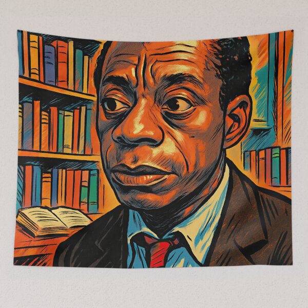 Item preview, James Baldwin, author  | Comics - Cartoon style designed and sold by ComicsFactory.
