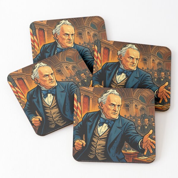 Item preview, James Buchanan, leader | Comics - Cartoon style designed and sold by ComicsFactory.