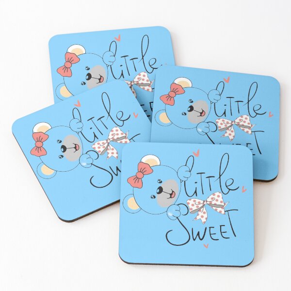 Item preview, Cute Bear Little Sweet Polka Dot Bow Kawaii Aesthetic designed and sold by GunnuDesigns.