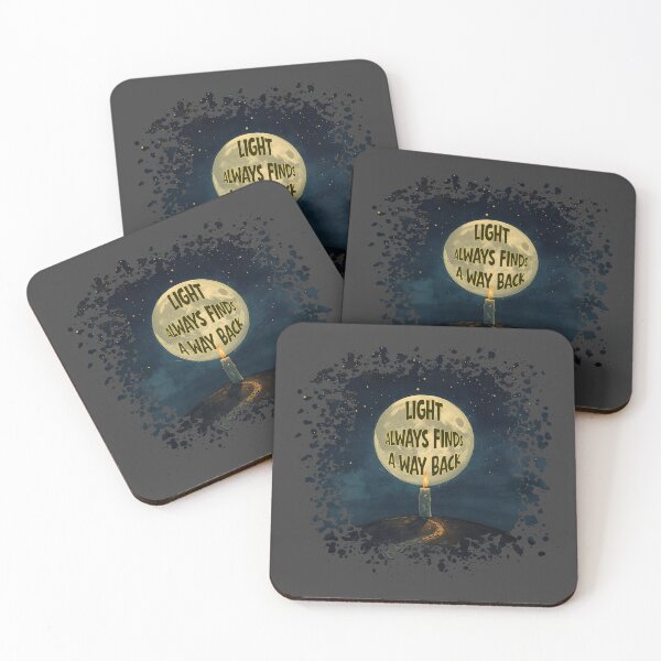 Item preview, Light Always Finds a Way Back – Inspirational Hope & Healing Art designed and sold by TestudoDesign.